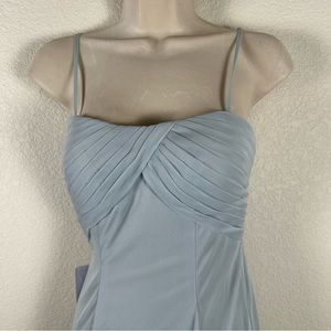 Azazie Light Blue Wedding Dress